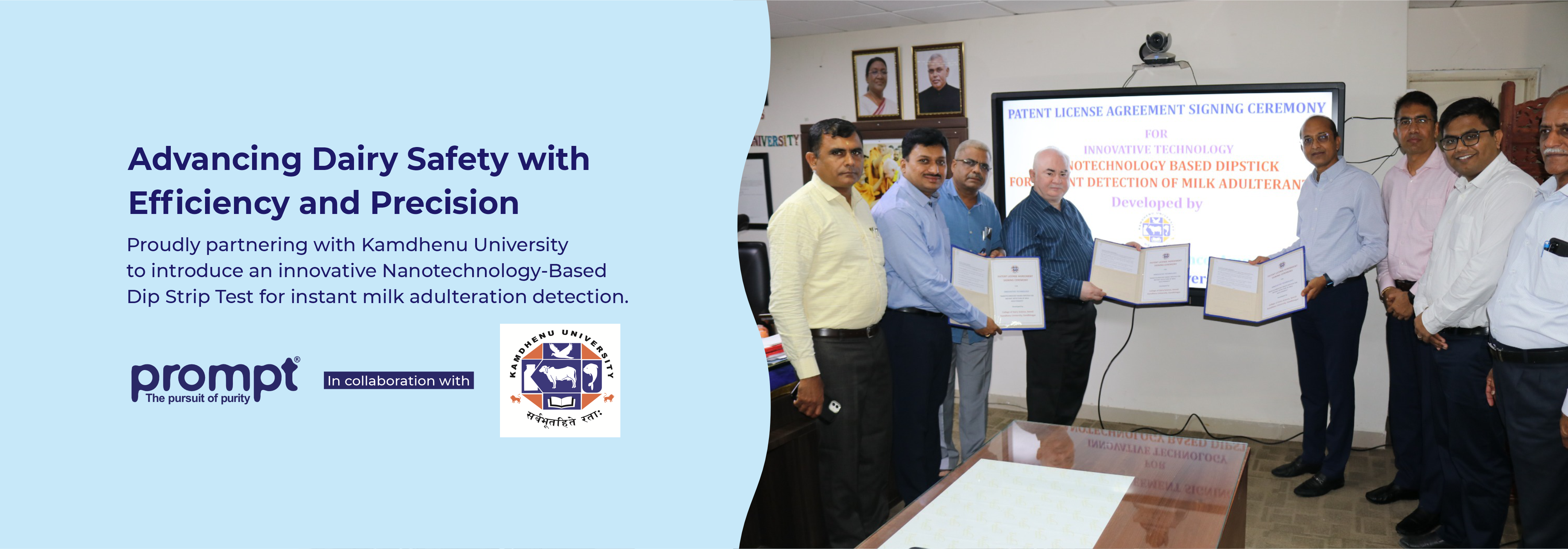 Collaboration with Kamdhenu University