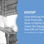 One Milking Parlour, One Promise: How a Father’s Decision Gave His Daughter the Gift of Time